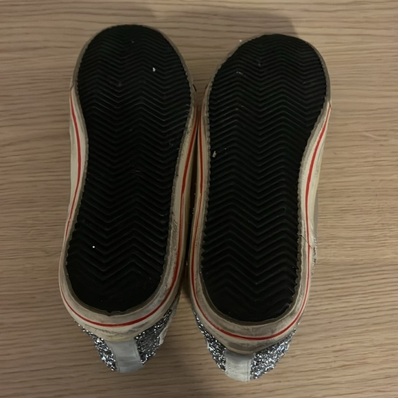 Golden Goose Women's Slide Glitter High Top Sneakers Size 41 - Picture 6 of 8